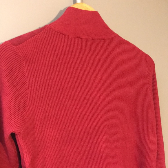 Siani Milano Mixed Material Turtle Neck - Picture 7 of 9